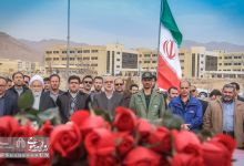مراسم تجدید میثاق ، گلباران و عطر افشانی در مزار شهدای گمنام دانشگاه های شاهرود 